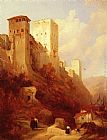 Tower Of Comaris, Alhambra, Granada by David Roberts